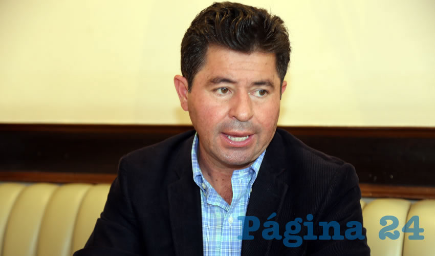 Jorge López Martín, diputado federal (Foto: Eddylberto Luévano Santillán)