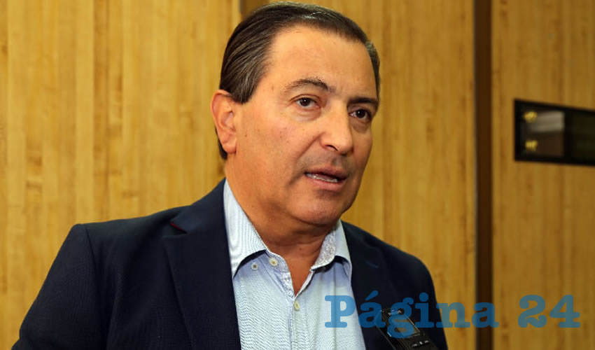 Luis Armando Reynoso Femat, exgobernador del Estado