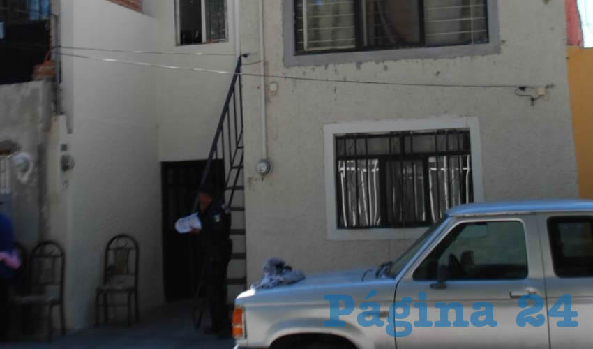 En este domicilio se quitó la vida Jairo David Esquivel, de 27 años de edad
