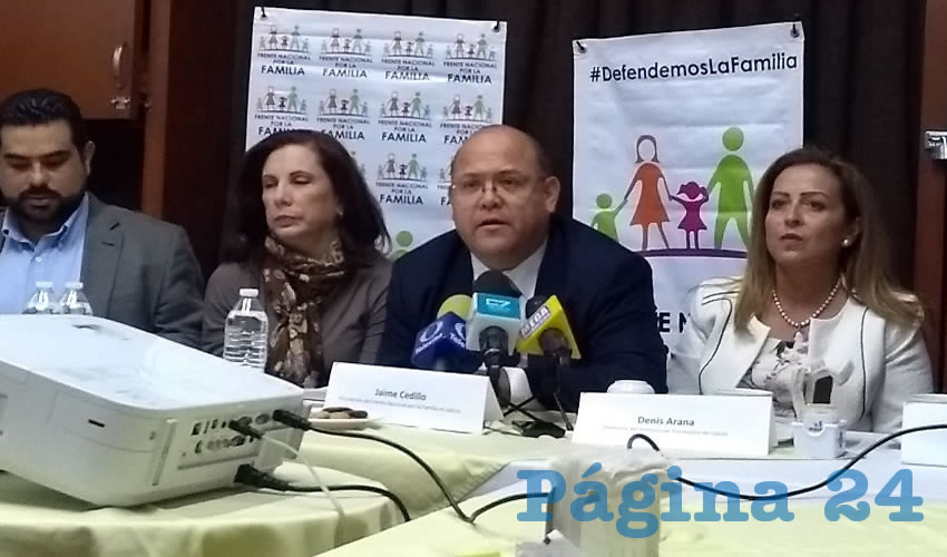 El líder en Jalisco de la organización católica acusó que “el derecho a la vida desde la fecundación está consagrada en nuestra Constitución, por lo que la aplicación de esta norma y en su caso de una ley federal violenta la autonomía de los Estados”/Foto: Francisco Andalón López