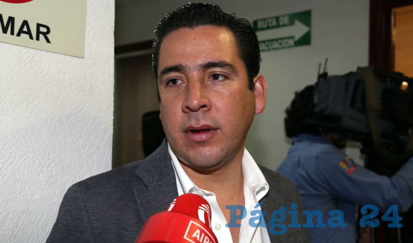 Gustavo Báez Leos, legislador local (Foto: Eddylberto Luévano Santillán)