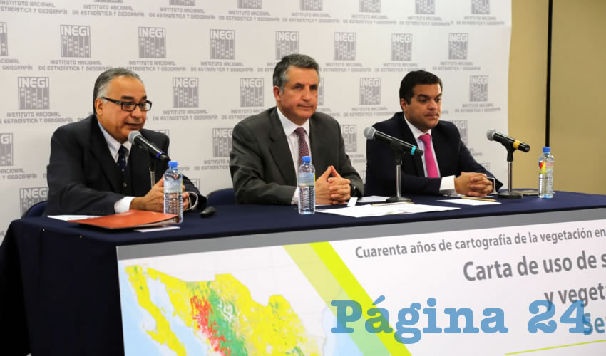 El INEGI presentó la Carta del uso de Suelo y Vegetación serie VI (Foto: Eddylberto Luévano Santillán)