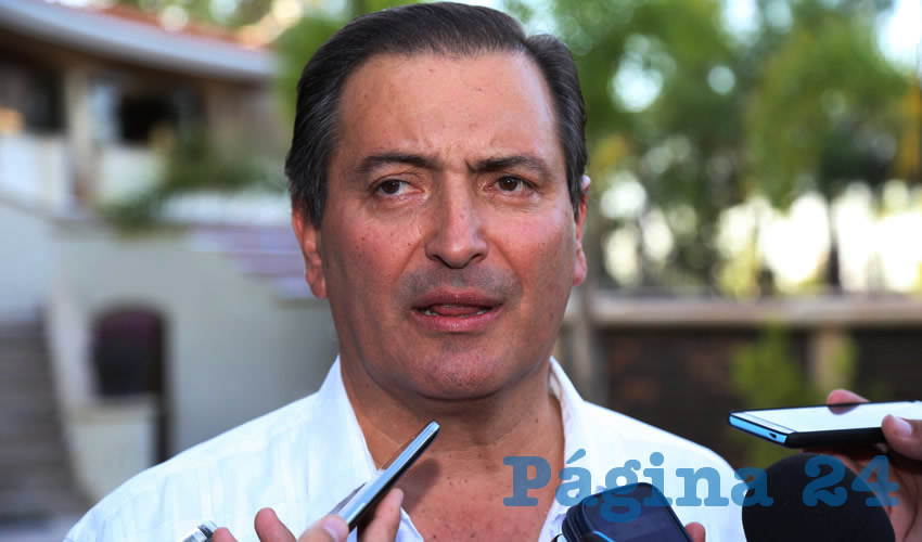 Luis Armando Reynoso Femat, exgobernador del Estado