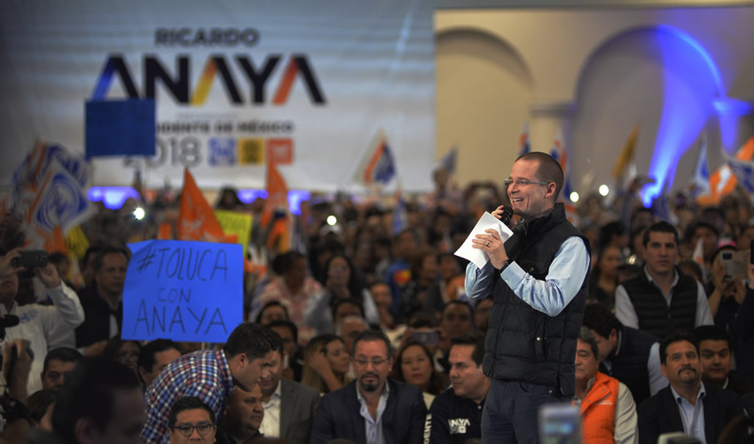 Ricardo Anaya dijo que José Antonio Meade es la continuidad del fracaso de la guerra contra el narco (Foto: Archivo/Cuartoscuro)