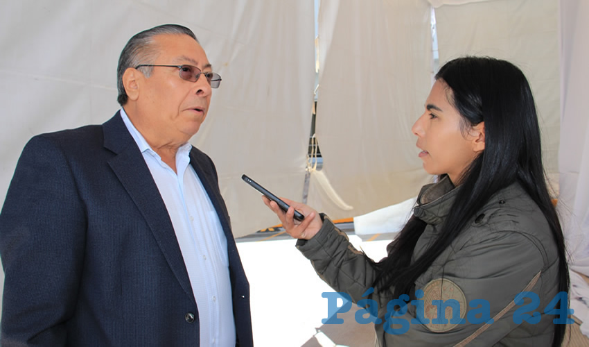 Adolfo Yañez Rodríguez, delegado estatal de la Secretaría de Trabajo y Previsión Social (Stps) (Foto Rocío Castro)