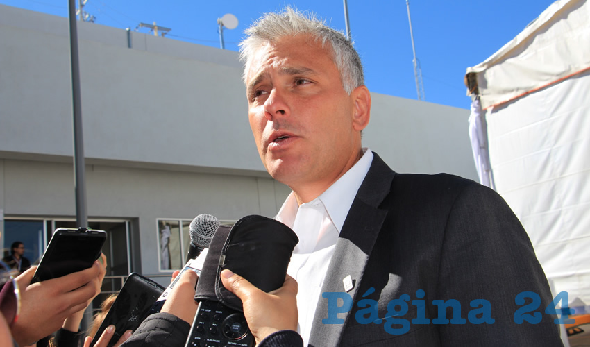 Sergio Zertuche Romero, delegado del Instituto Mexicano del Seguro Social (IMSS) (Foto Rocío Castro)