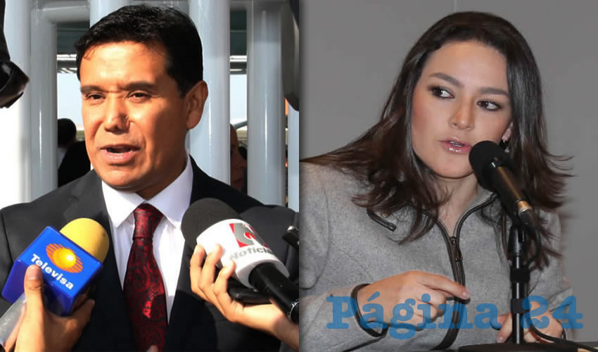 Francisco Chávez Rangel, exdirector del IEA | Martha Márquez Alvarado, titular de la Sefirecu