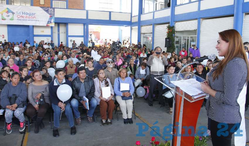 La presidenta municipal reafirmó que seguirá trabajando por la igualdad y la justicia social