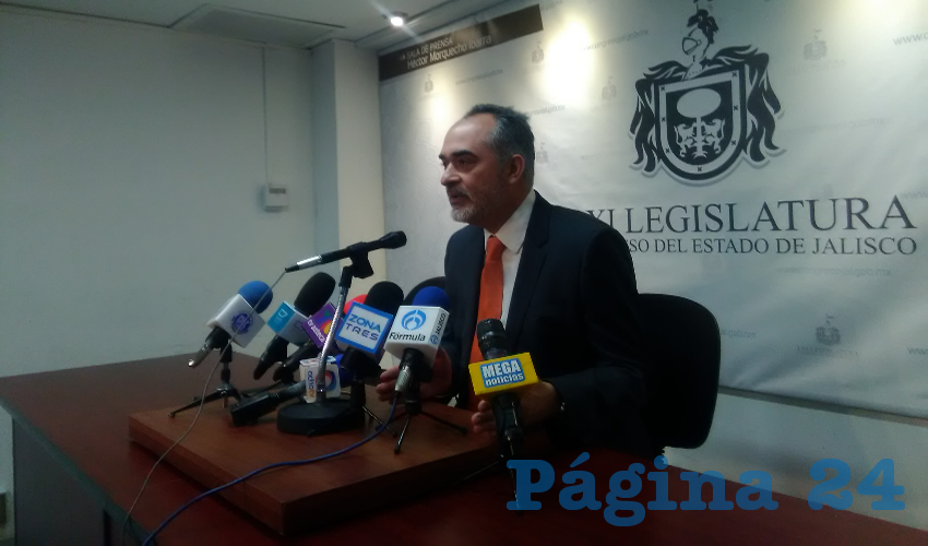 “Lo que me causó alarma fueron las expresiones del gobernador cuando dice que la intervención era porque sospechaban, pues el gobernador con sus declaraciones violentó la Constitución de la República, el Código de Procedimientos Penales, toda la legislación en la materia”, lamentó el diputado emecista Salvador Caro Cabrera/Fotos: Elizabeth Ríos Chavarría