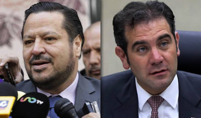 Fernando Herrera Ávila, senador de la República | Lorenzo Córdova Vianello, consejero presidente del INE