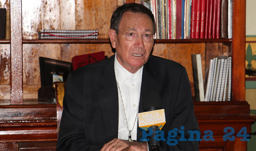 Obispo Sigifredo Noriega Barceló: Delicado que delincuentes asesinen gente al interior de las viviendas (Foto Rocío Castro Alvarado)