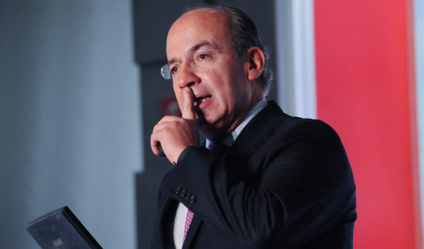 Felipe Calderón se manifestó en contra de la denuncia que Ernesto Cordero presentó contra Ricardo Anaya (Foto: Archivo/ Cuartoscuro)