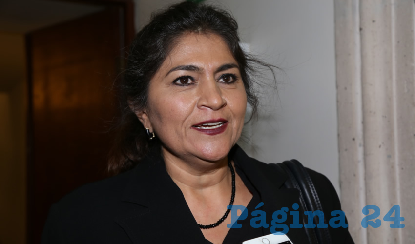 Nora Ruvalcaba Gámez, coordinadora estatal de Redes Sociales Progresistas a favor de AMLO
