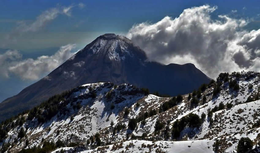 Los ciclos de los volcanes Ceboruco y Nevado de Colima han llegado a su límite, por lo que se debe estar alerta a pesar de que los mismos ciclos no son tan exactos/Foto: Cortesía