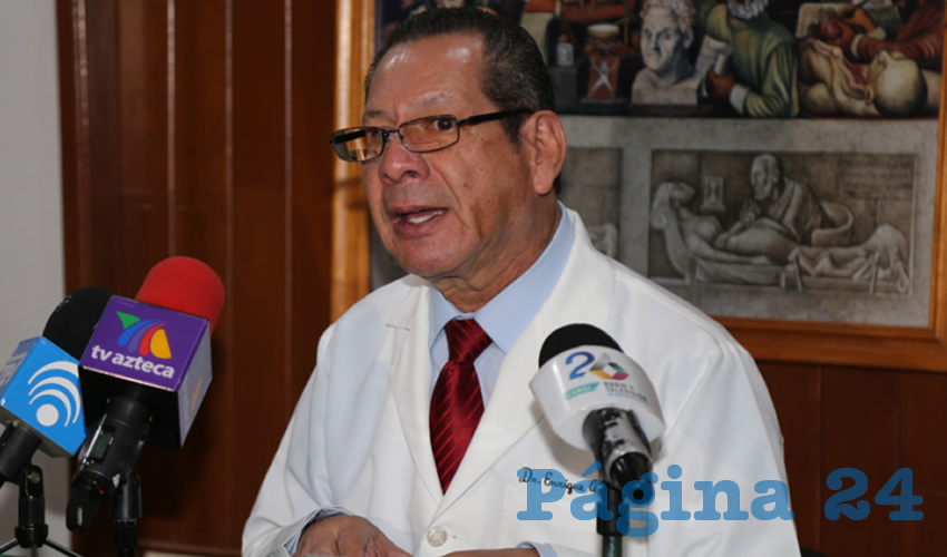 Enrique Ávalos Carrazco, presidente de la Sociedad Nacional de Medicina General (Foto: Eddylberto Luévano Santillán)