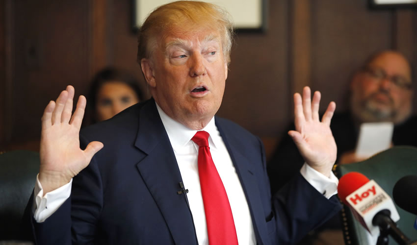 Donald Trump, presidente de los Estados Unidos (Foto: Cortesía)