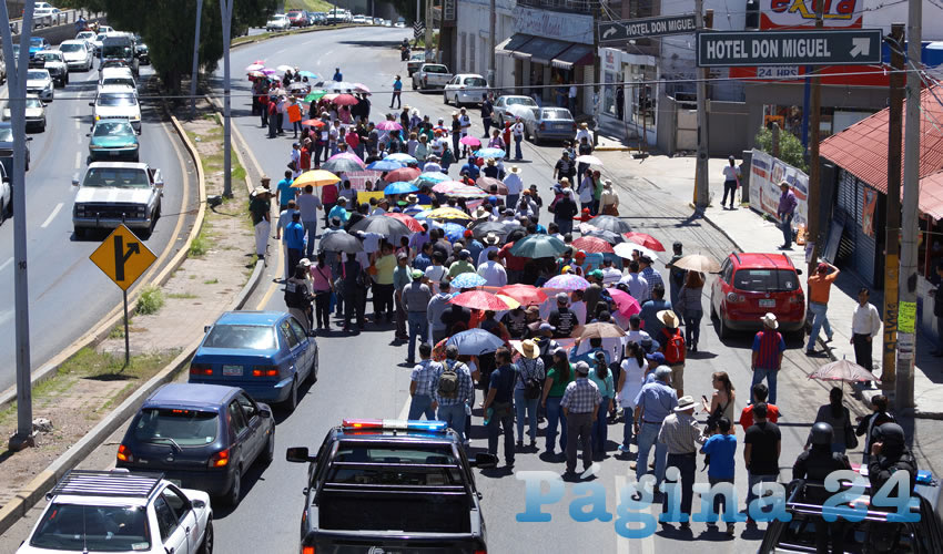 Manifestación de maestros