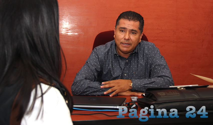 Enrique Ju&aacute;rez Ram&iacute;rez, presidente estatal del Tricolor 