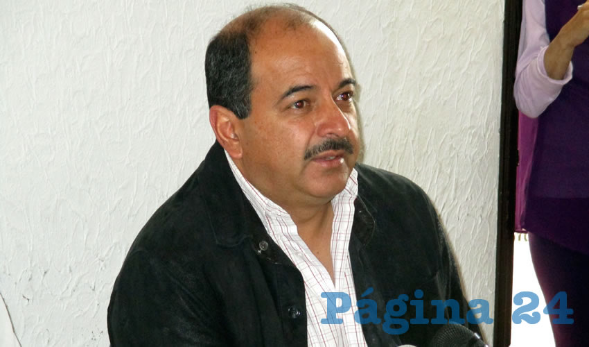 H&eacute;ctor Quiroz Garc&iacute;a, presidente estatal del PT (Foto: Eddylberto Lu&eacute;vano Santill&aacute;n)