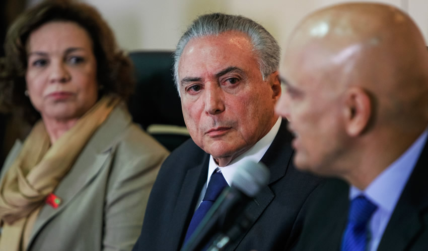 Michel Temer, presidente de Brasil (Foto: Beto Barata/Archivo/Presidencia de Brasil)