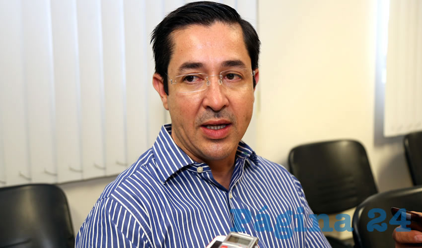Luis Fernando Landeros Ortiz, consejero presidente del IEE (Foto: Archivo)