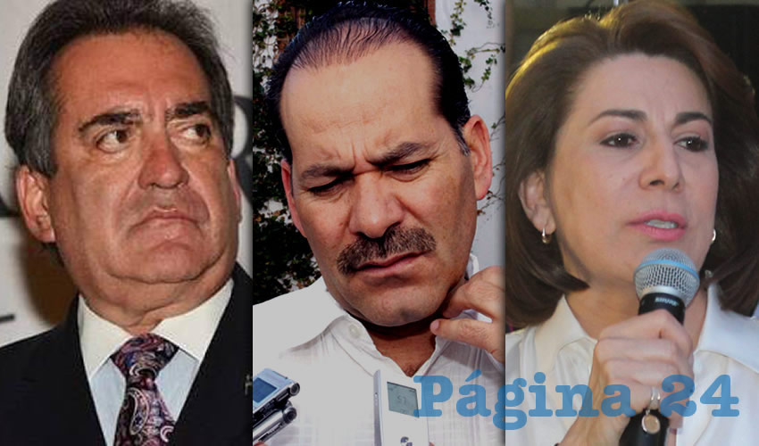 Carlos Lozano de la Torre ...“me robaron la elección en 2004”... | Martín Orozco Sandoval ...“me robaron la elección en 2010”... | Lorena Martínez Rodríguez ...no quieren que ella “impugne”...