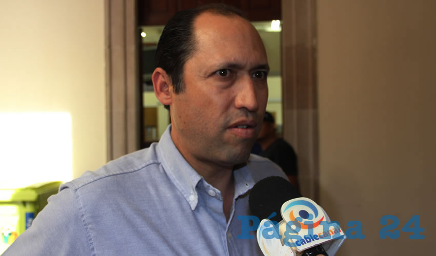 Evaristo de la Torre, secretario de Finanzas del Municipio
