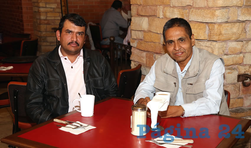 En Las Antorchas estuvieron Marco Antonio Mart&iacute;nez Proa, coordinador estatal de Amotac, y Ra&uacute;l Gonz&aacute;lez Reyes, militante del partido Movimiento de Regeneraci&oacute;n Nacional (Morena)