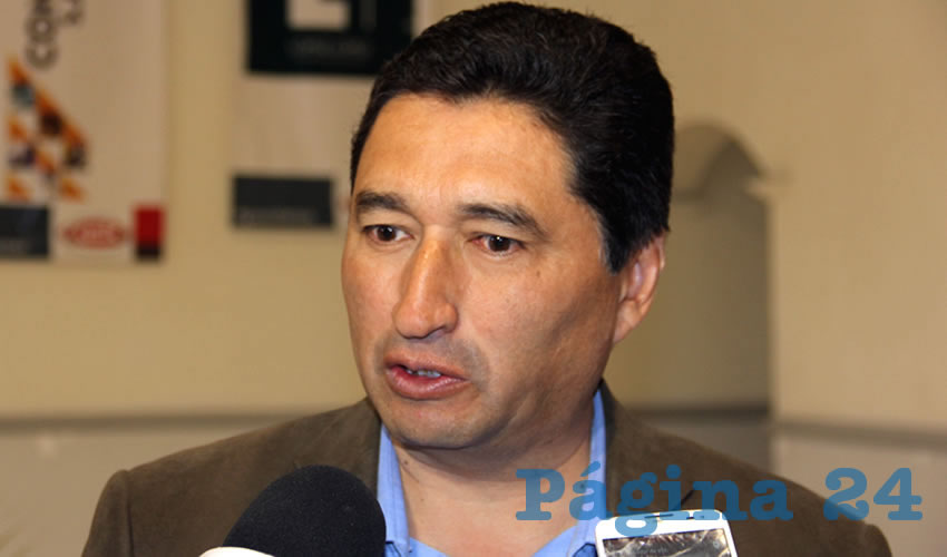Miguel Ángel Huizar Botello, presidente del Colegio de Ingenieros Civiles de Aguascalientes
