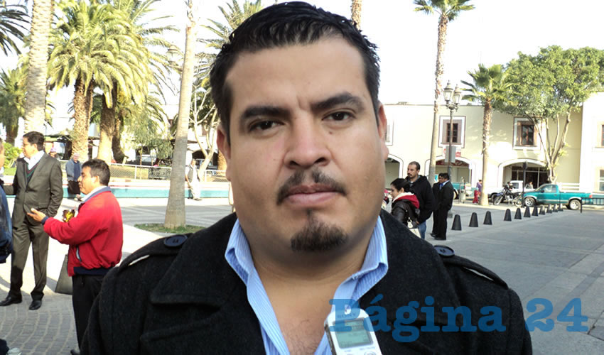 C&eacute;sar Garc&iacute;a Estrada, encargado de despacho de CAPAS