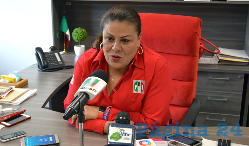 La l&iacute;der tricolor en el estado destac&oacute; una clara violaci&oacute;n a la Constituci&oacute;n de los Estados Unidos Mexicanos por el alcalde de Aguascalientes