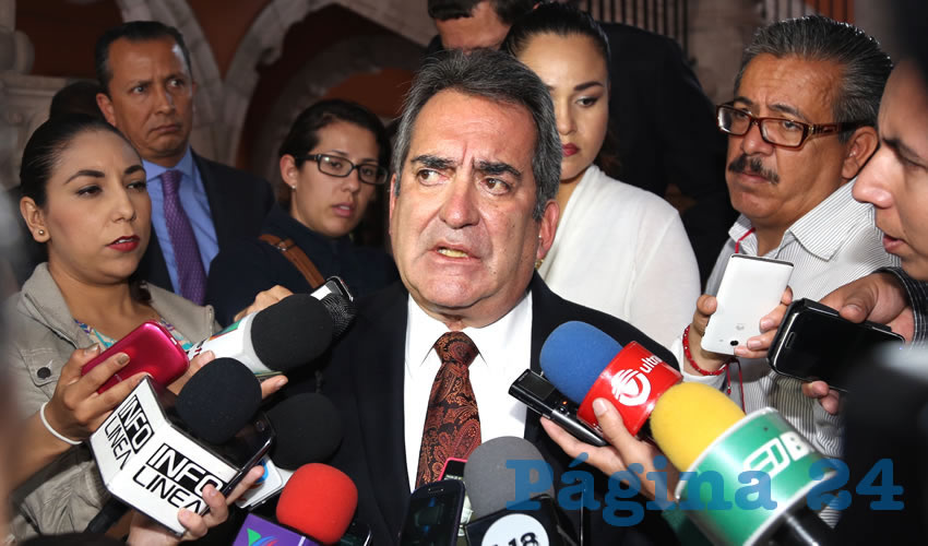Carlos Lozano de la Torre, gobernador de Aguascalientes 