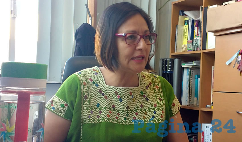 Elsa Marcela Ramírez López, miembro del Sistema Nacional de Investigadores