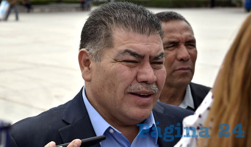 Mario Armando Valdez Herrera, secretario general de la Secci&oacute;n uno del SNTE