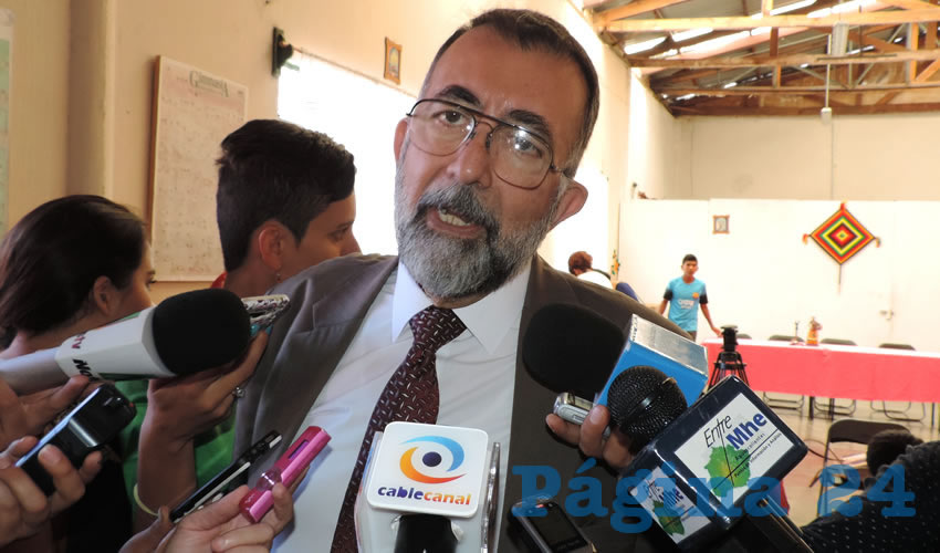 Jes&uacute;s Eduardo Mart&iacute;n J&aacute;uregui, presidente de la CEDHA (Foto: Omar Romo L&oacute;pez)