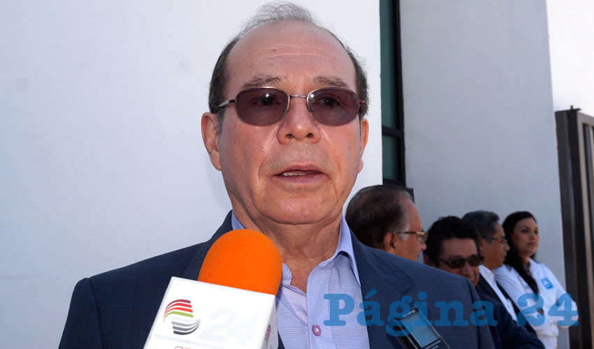 Benjamín de León Mojarro: Con la innovación y tecnificación de esta presa de cuatro mil 500 hectáreas que se riegan, este año se van a completar tres mil hectáreas con riego por goteo (Foto: Merari Martínez)