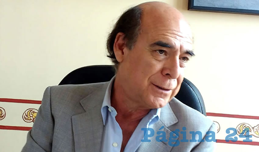 H&eacute;ctor Castanedo Quirarte, delegado del INAH en Aguascalientes
