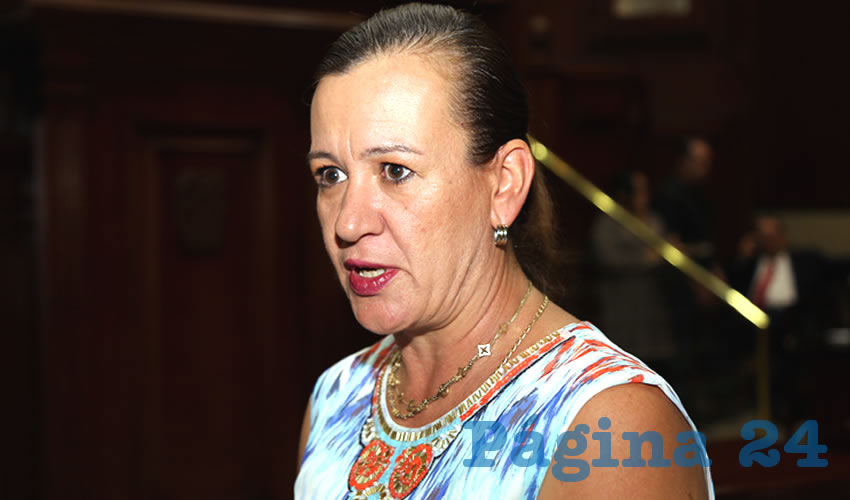 Verónica Sánchez Alejandre, legisladora local