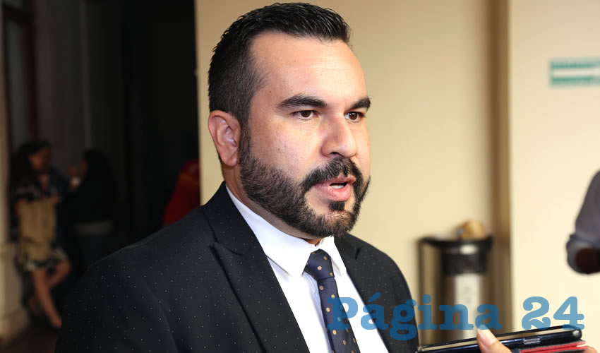 Eric Berthaúd Reyes, presidente de la Comisión de Desarrollo Urbano en el Cabildo