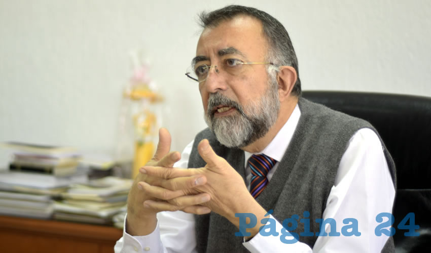 Jes&uacute;s Eduardo Mart&iacute;n J&aacute;uregui, presidente de la CEDHA
