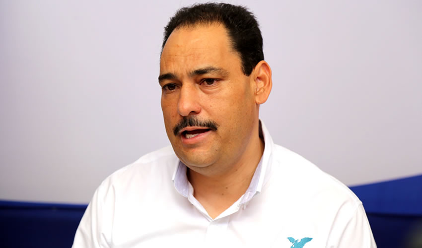 Juan Antonio Mart&iacute;n del Campo, presidente municipal de Aguascalientes (Foto: Eddylberto Lu&eacute;vano Santill&aacute;n) 