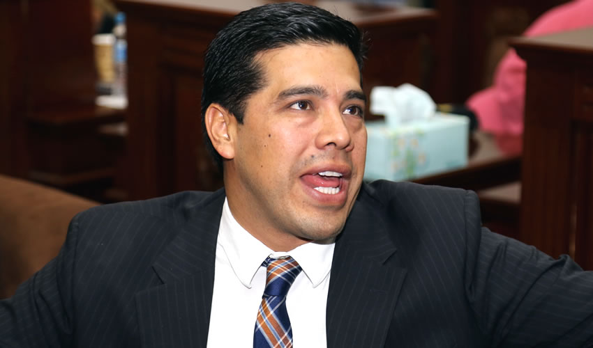 Leonardo Montañez Castro, legislador local (Foto: Eddylberto Luévano Santillán)