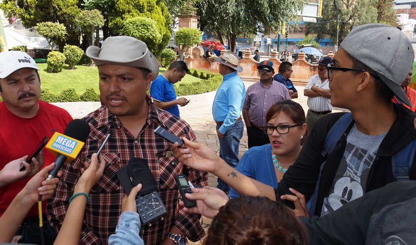 Víctor Hugo Montoya Gómez: La exigencia nacional es una mesa de diálogo productiva que al parecer comienza a rendir frutos con la Secretaría de Gobernación (Segob) (Foto: Merari Martínez Castro)