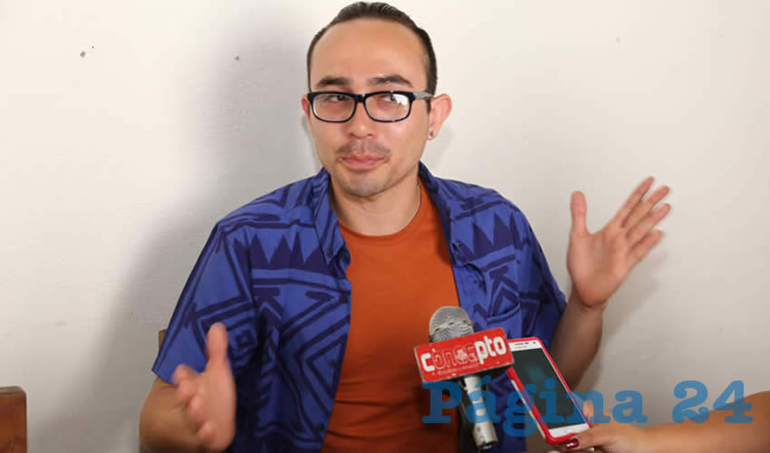 Carlos Ernesto Romo Corella, especialista en planeación ambiental (Foto: Eddylberto Luévano Santillán)