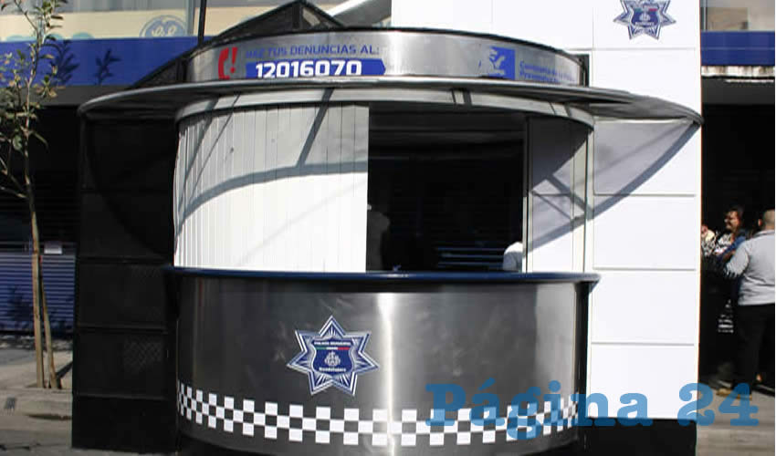 El nuevo módulo de seguridad para Santa Teresita contará con dos elementos policíacos, mismos que podrán salir a dar rondines, por lo que puede que no se les encuentre la más de las veces en su interior