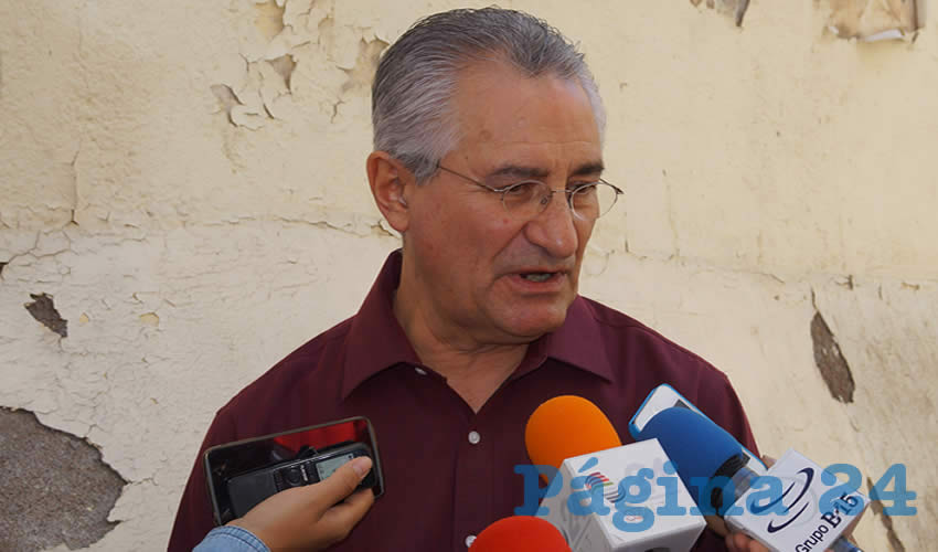 Rafael Sánchez Preza: “Levantamos producto debido al exceso de vendedores ambulantes en la vía pública, hemos sido enfáticos, ocupamos proteger los edificios y zonas típicas, y no descansaremos en seguirlo haciendo” (Foto: Merari Martínez Castro)