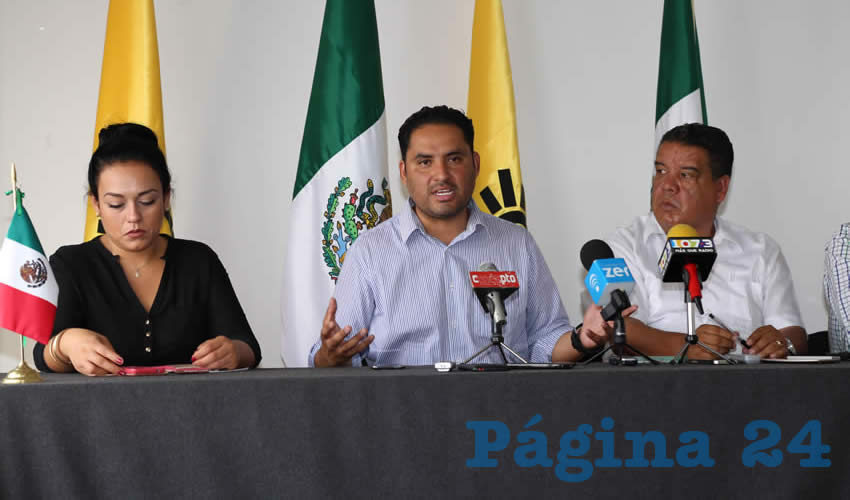 Emanuelle Sánchez Nájera, presidente del CDE del PRD (Foto: Eddylberto Luévano Santillán)