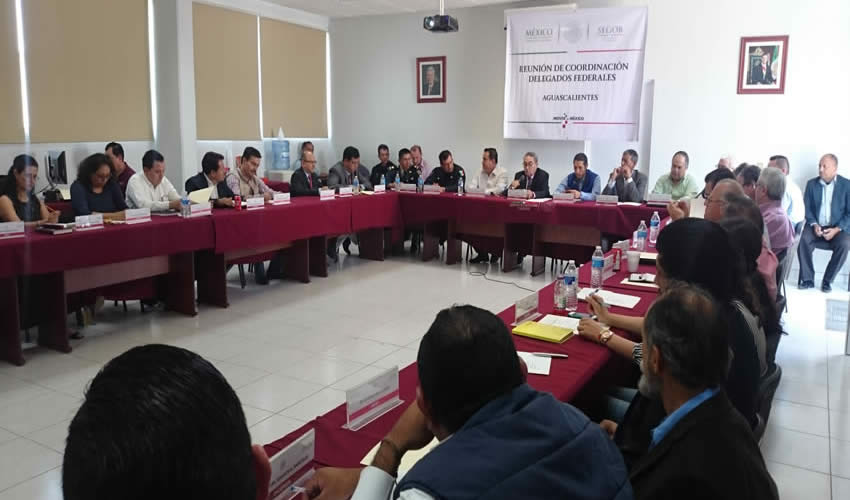 El delegado de la Segob afirmó que los representantes federales deben seguir siendo los primeros en impulsar la gestión del Gobierno de la República en Aguascalientes