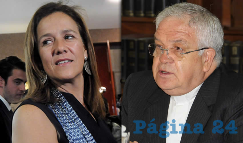 Margarita Zavala de Calderón | José María de la Torre Martín, obispo de la Diócesis de Aguascalientes