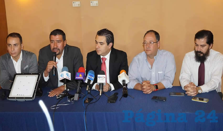 Joshua Mendoza Jasso: “Son cuatro años de espera, para que el Instituto Mexicano de la Propiedad Industrial (IMPI) pueda otorgar una patente” (Foto: Merari Martínez)